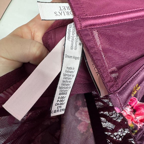 Victoria’s Secret Dream Angels Lace Up Corset Size Small DD, NEW WITH TAGS - Picture 5 of 7